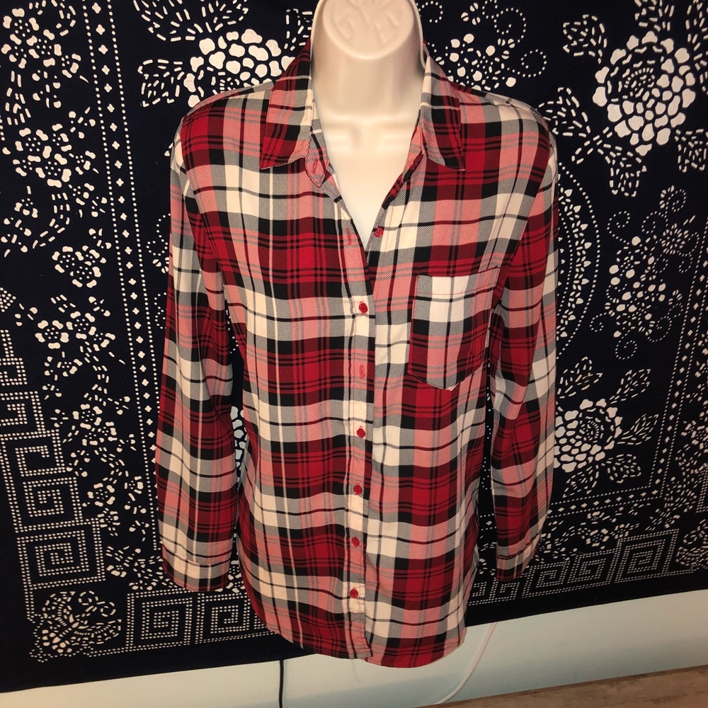 Lightweight Silky Plaid